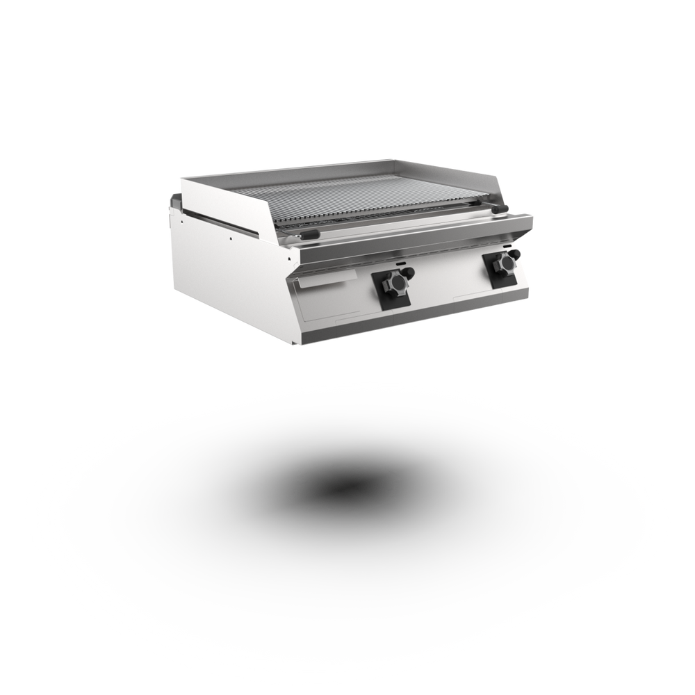 Mareno Gas Lava Rock Chargrill GL78GIT