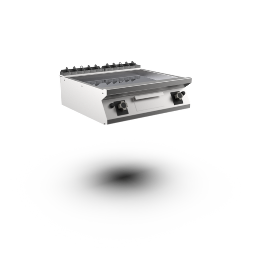 Mareno Gas Chromed Plate Griddle FT98GLCT - 800mm