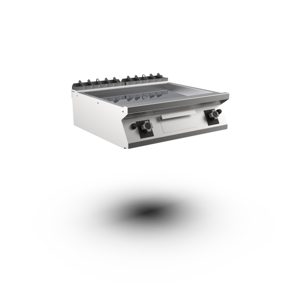 Mareno Gas Chromed Plate Griddle FT98GLCT - 800mm