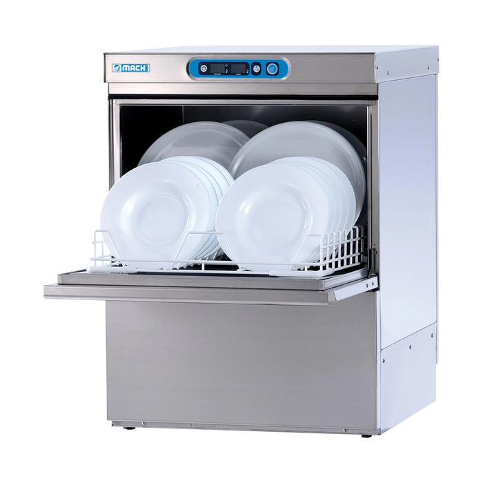 MACH DT50.11AP 500 × 500mm Digital Commercial Dishwasher (1 Phase)