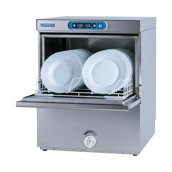 MACH DT52.23AP 760H 500 × 500mm Digital Commercial Dishwasher (3 Phase)