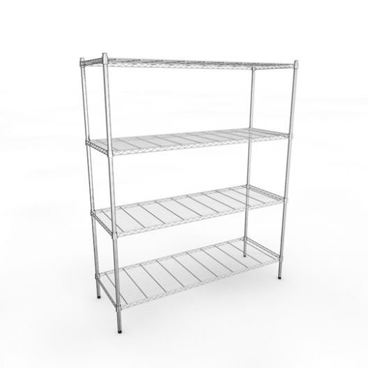 Classic 1520mm Chrome Wire Racking