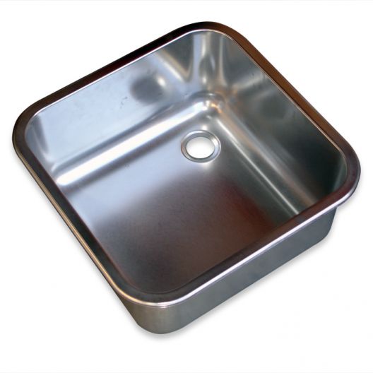 Classic 400 x 400 x 200mm Stainless Steel Inset Bowl