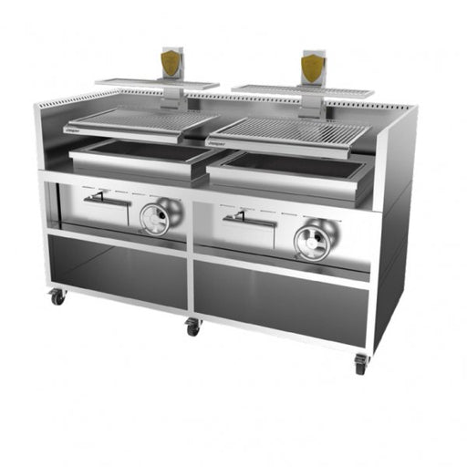 Basque Grill PVJ-076-2 Individual double grill