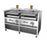 Basque Grill PVJ-050-2 Double grill in one module