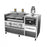 Combo CVJ-050-2-HJX-25 / Charcoal Oven 25 + Double Basque Grill