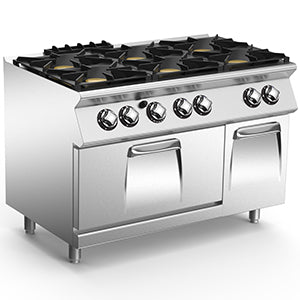 Mareno NC7FG12G44 Gas Cooker 4 Burner & Gas Oven