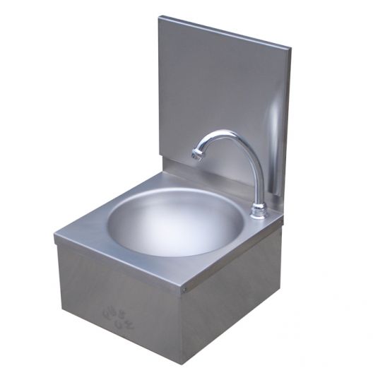 Classic Leg Operated Stainless Steel Hand Basin #3
