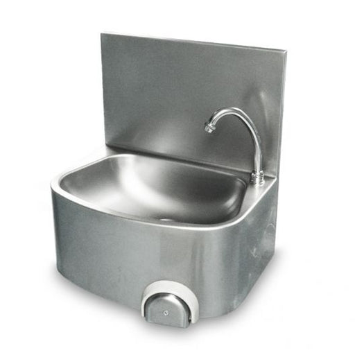 Classic Leg Operated Stainless Steel Hand Basin - Heavy Duty