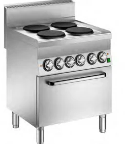 Mareno 4 Plate Cooker With Electric Fan Oven C6FEV7EP