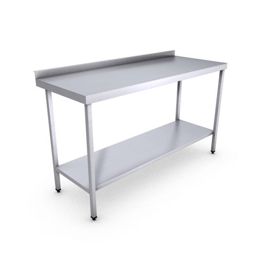 Classic Stainless Steel Catering Prep Table - 1500 x 600mm